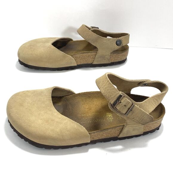 Birkenstock Women's Messina Oiled Leather Clog Size 38 EU Or 7-7.5 US - Picture 4 of 15